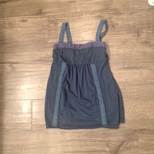 Hollister Blue Lace Blouse